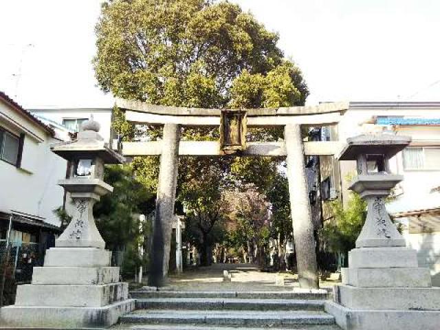 大阪府茨木市五十鈴町９−２１ 溝咋神社の写真1
