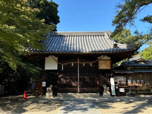 交野天神社の参拝記録(忍さん)