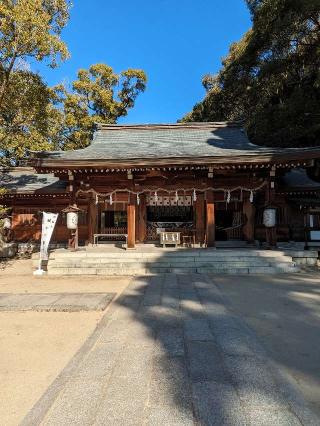 四條畷神社の参拝記録(たこやきさん)