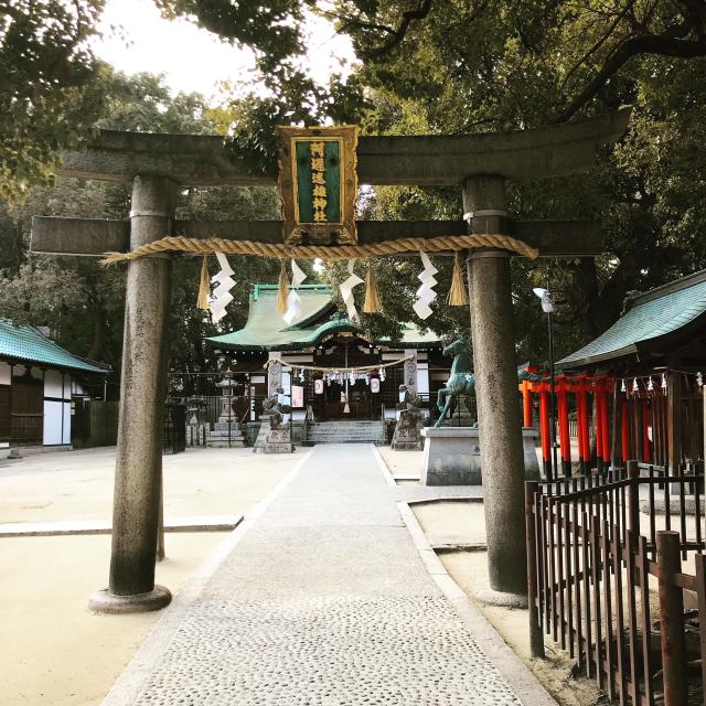 阿遅速雄神社の写真1