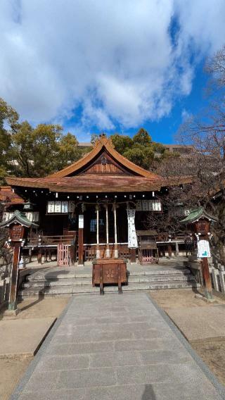 松山神社の参拝記録(たこやきさん)