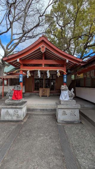 松山神社の参拝記録(たこやきさん)