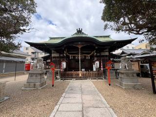 中道八阪神社の参拝記録(ととるしさん)