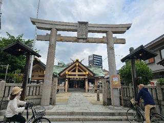 三津神社の参拝記録(すみれさん)