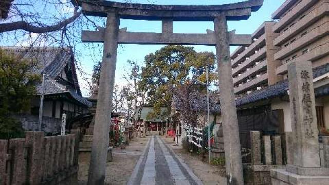 大阪府大阪市此花区伝法３−１−６ 澪標住吉神社の写真1