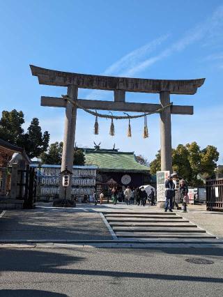 生國魂神社の参拝記録(たこやきさん)