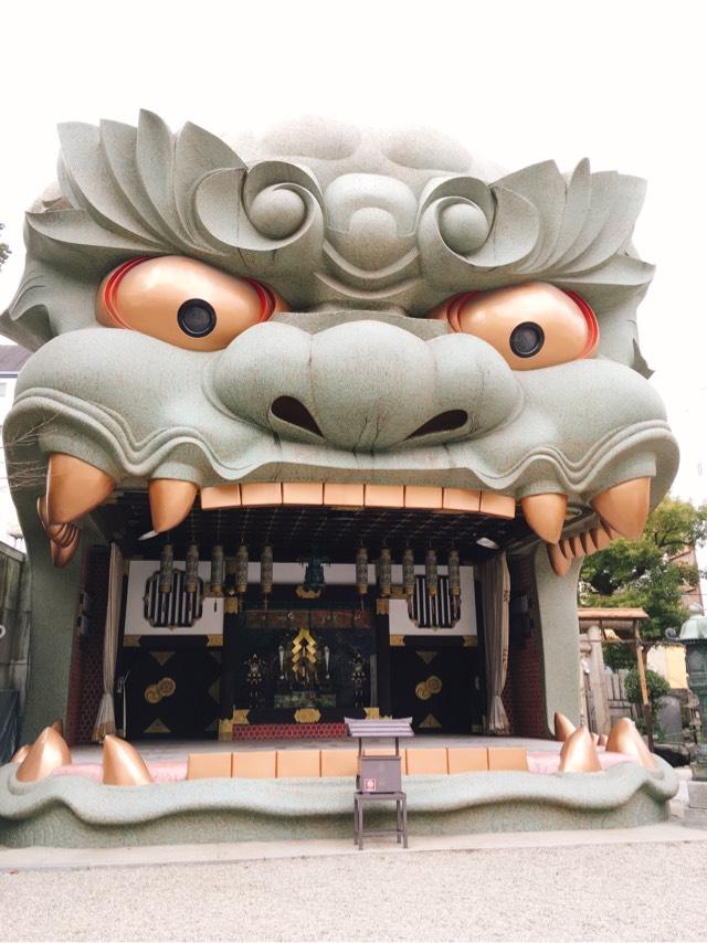 難波八阪神社の参拝記録(ユキモさん)
