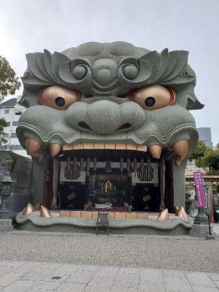 難波八阪神社の参拝記録(あつさん)