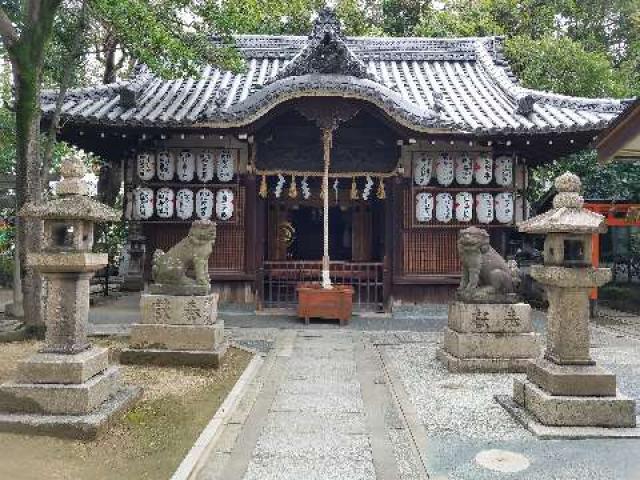大阪府大阪市東住吉区湯里４−１７−１４ 住吉神社（湯里住吉神社）の写真1