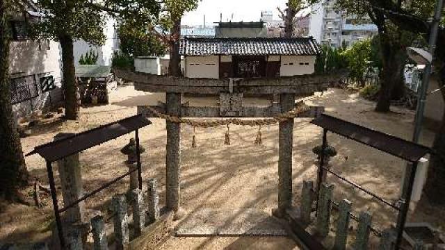 大阪府八尾市東弓削１−１６６ 弓削神社(若江郡)の写真3
