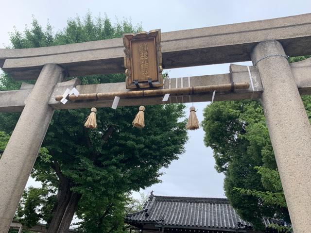 跡部神社の参拝記録4