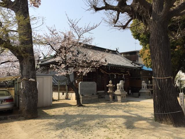 大阪府八尾市亀井町2-4-5 跡部神社の写真4