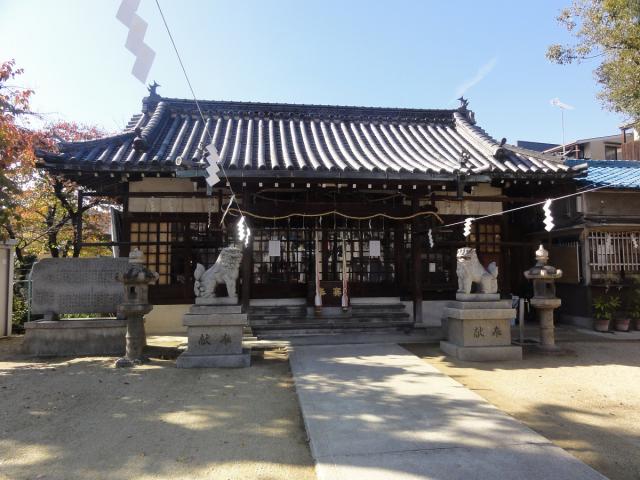 大阪府八尾市亀井町2-4-5 跡部神社の写真2