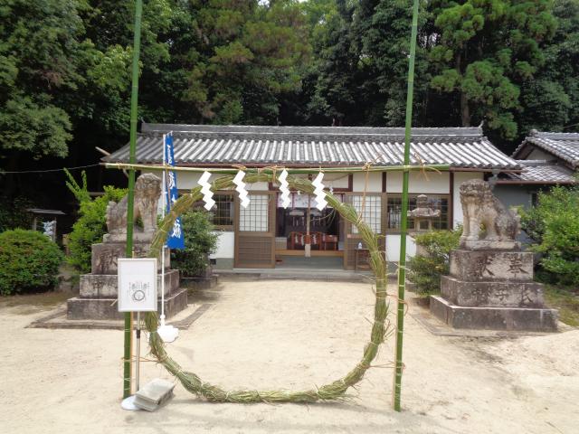 大阪府羽曳野市西浦５−３７６ 日吉神社の写真1