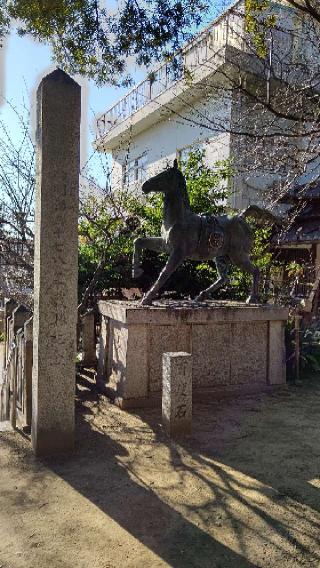 河内國魂神社（五毛天神）の参拝記録(じぃこさん)