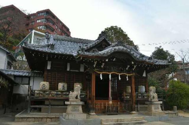 兵庫県神戸市灘区篠原北町3-16-7 厳嶋神社の写真1