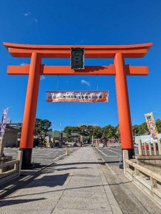 和田神社の参拝記録(ひこにゃんさん)