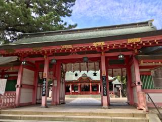 長田神社の参拝記録(じゃすてぃさん)