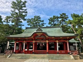 長田神社の参拝記録(じゃすてぃさん)