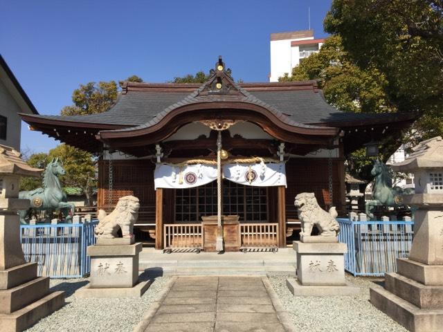 兵庫県西宮市神明町3-21 八幡神社の写真3