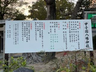 八幡神社（甲子園八幡神社）の参拝記録(ととるしさん)