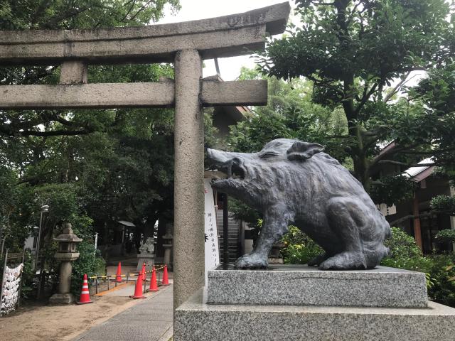 兵庫県西宮市小松南町2-2-8 岡太神社の写真3