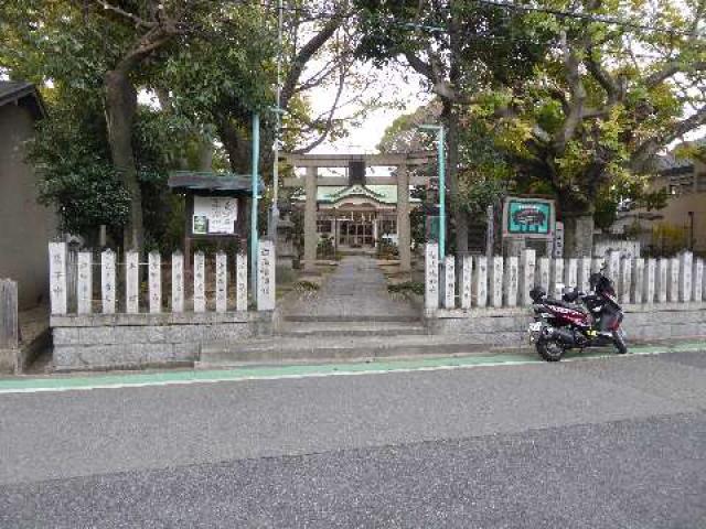 兵庫県西宮市小曽根町4-7-22 白山姫神社の写真1