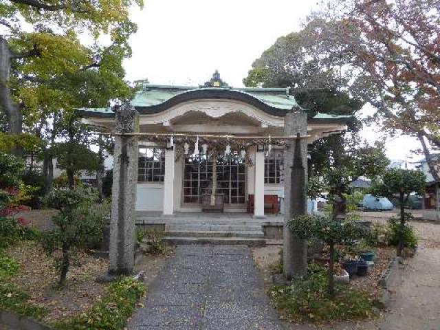 兵庫県西宮市小曽根町4-7-22 白山姫神社の写真2