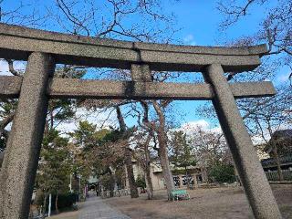 鳴尾八幡神社の参拝記録(すみれさん)