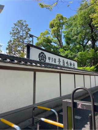 甲子園素盞嗚神社の参拝記録(⛩️🐍🐢まめ🐢🐍⛩️さん)
