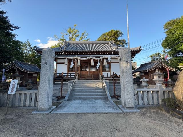 兵庫県宝塚市中筋2-6-3 中筋八幡神社の写真3