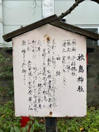 松島神社の参拝記録(タイチさん)
