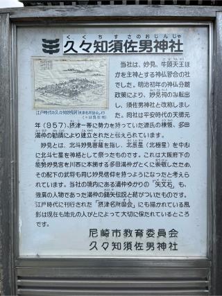 久々知須佐男神社の参拝記録(ととるしさん)