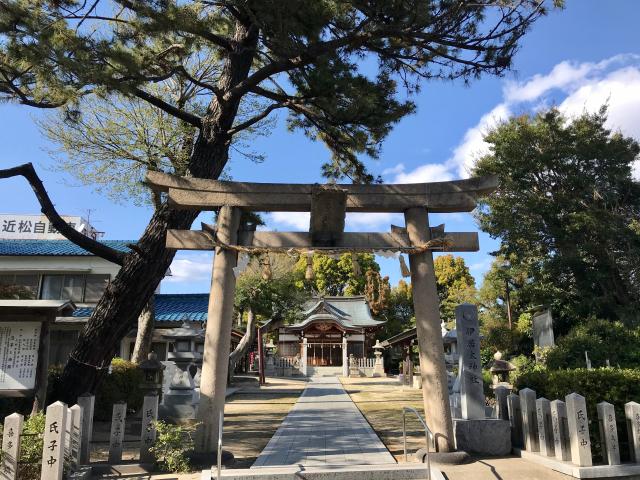 兵庫県尼崎市下坂部4-13-26 伊居太神社の写真1