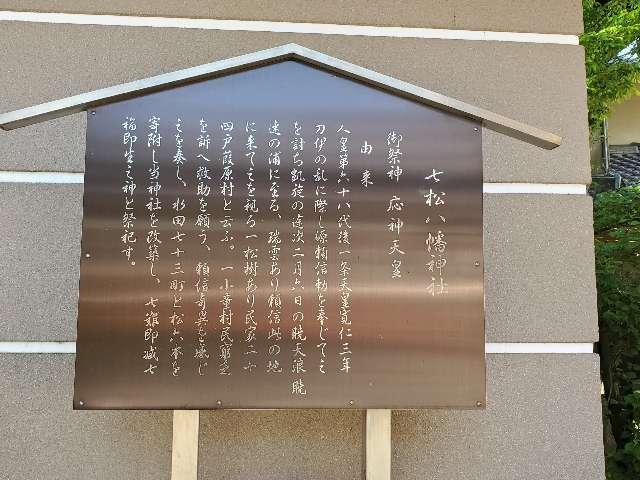七松八幡神社の参拝記録7