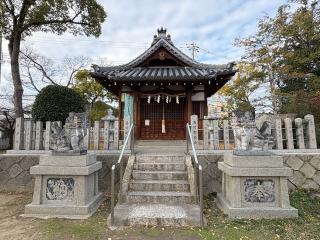 西川八幡神社の参拝記録(ととるしさん)