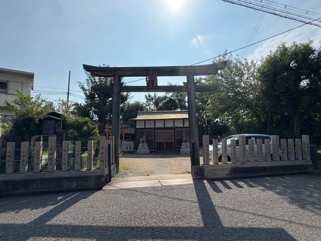 辰巳八幡神社の参拝記録1