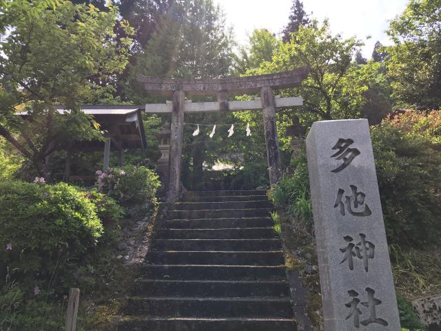 兵庫県美方郡香美町小代区忠宮136 多他神社の写真1