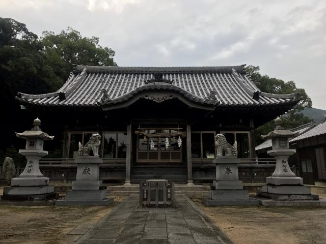 兵庫県南あわじ市神代社家344-1 上田八幡神社の写真2