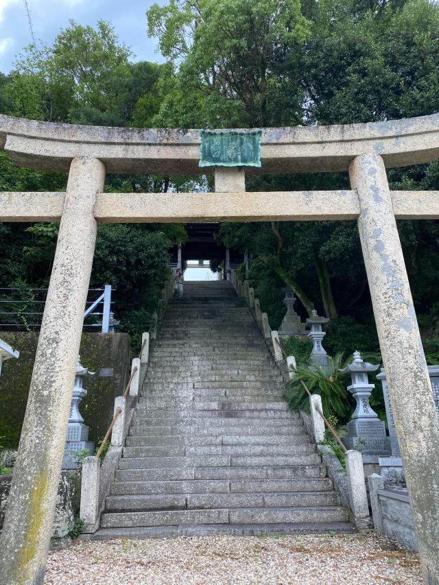 福良八幡神社の参拝記録(さくらさん)