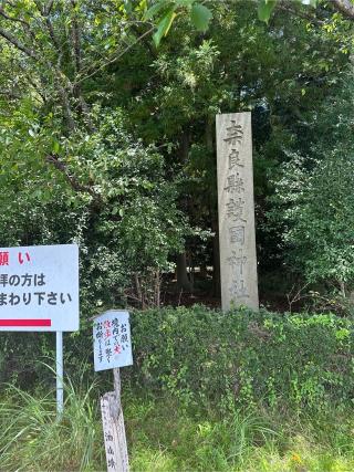 奈良県護国神社の参拝記録(KoriCoriさん)