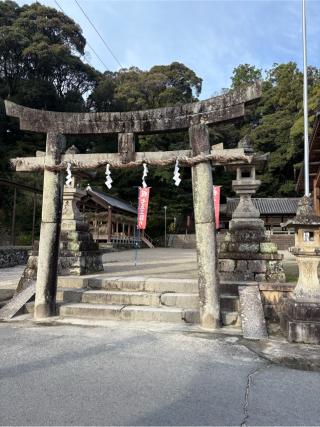 往馬坐伊古麻都比古神社(往馬大社)の参拝記録(満次さん)