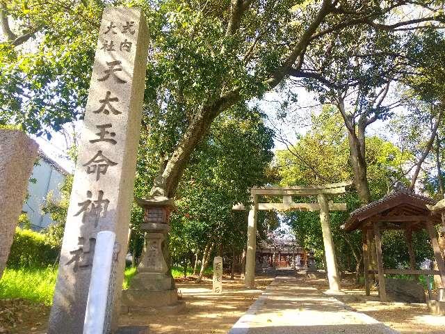 天太玉命神社の参拝記録6