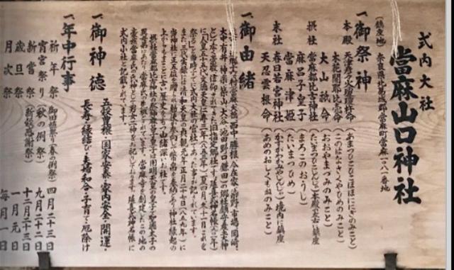 奈良県葛城市當麻1081 當麻山口神社の写真4