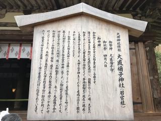大直禰子神社(若宮社)の参拝記録(じゃすてぃさん)