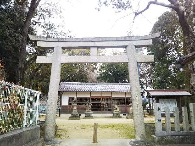 奈良県高市郡高取町越智85 天津石門別神社の写真1