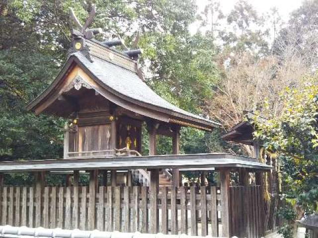 奈良県高市郡明日香村檜前594 於美阿志神社の写真3
