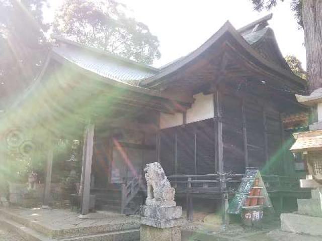 奈良県山辺郡山添村中峰山310-1 神波多神社の写真2