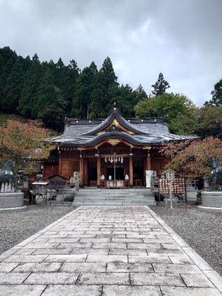 丹生川上神社(上社)の参拝記録(おざりんさん)