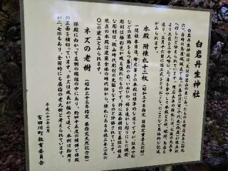 白岩丹生神社の参拝記録(未来龍さん)